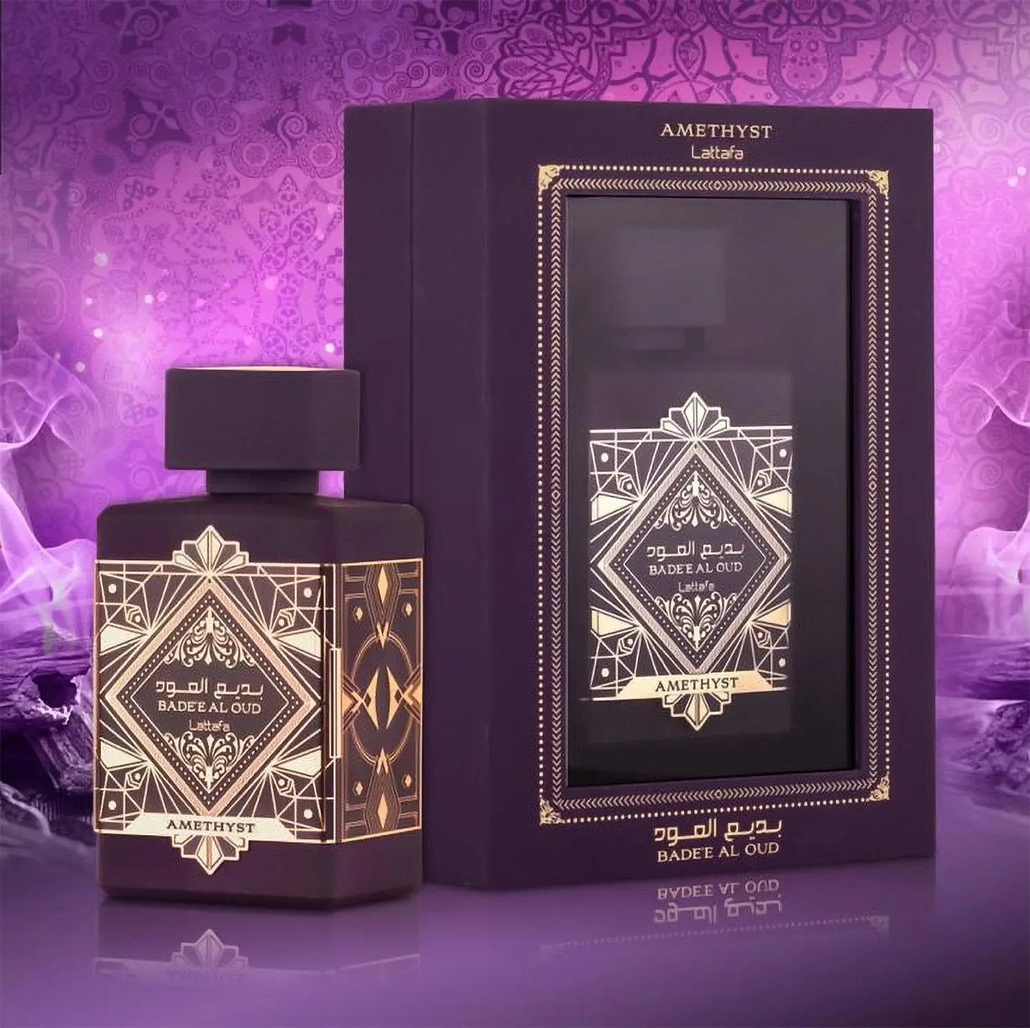 Badee Al Oud - Amethyst EDP 100ml Eau De Parfum Lattafa - Image 4