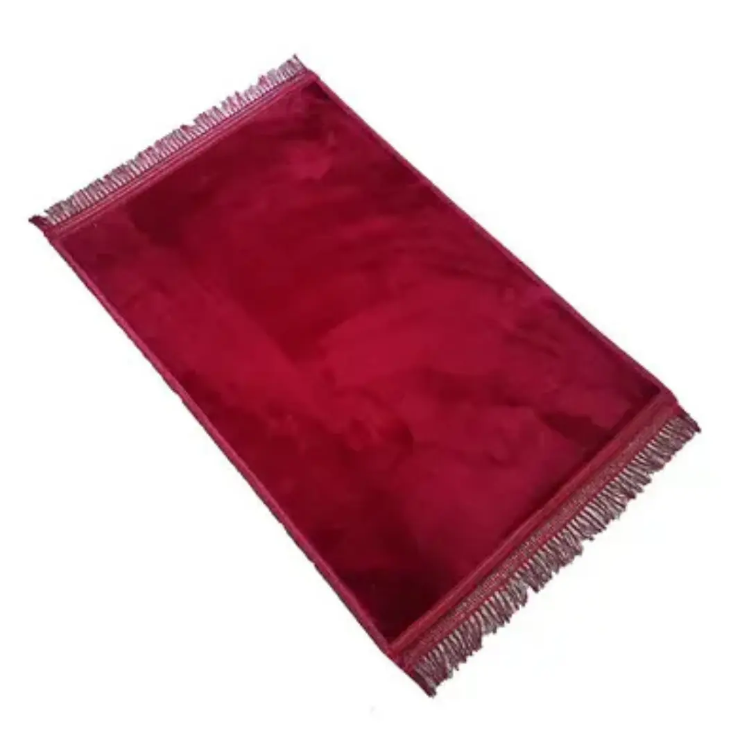 EXTRA LARGE Premium Quality Mixed Color Plain Prayer Mats Padded (Non Slip) - Image 7