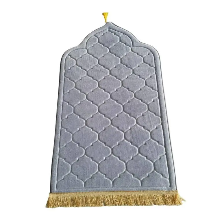 High Quality Mehrab Prayer Mats Mixed Color Padded Velvet (Non Slip) - Image 5