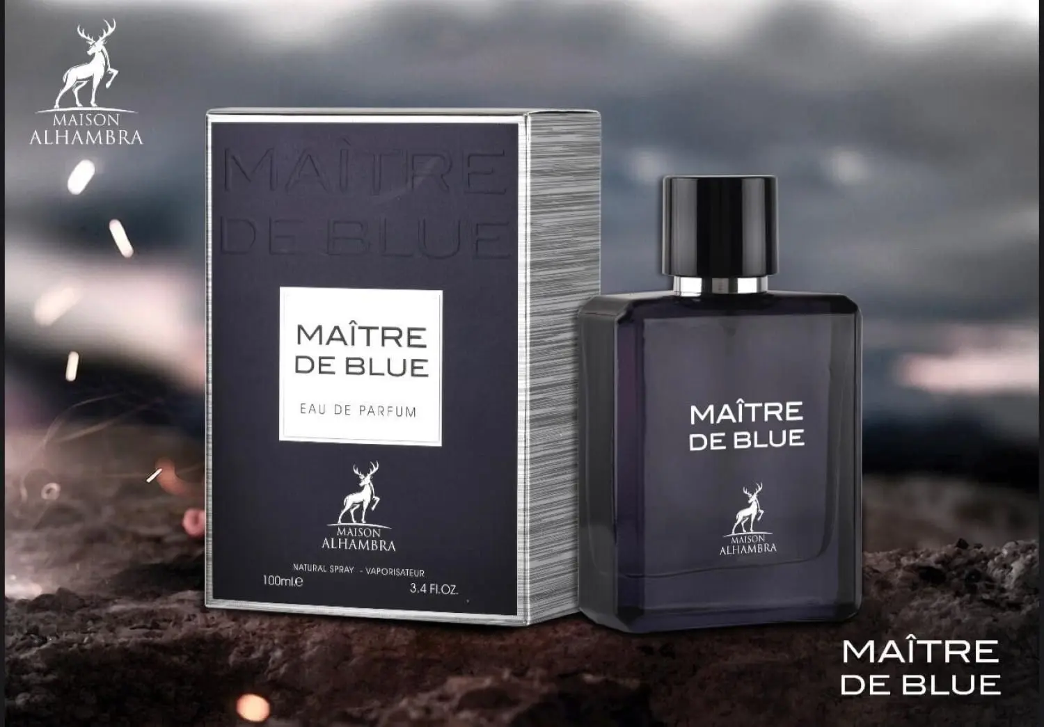 Maitre De Blue 100ml Eau De Parfum Alhambra - Image 3